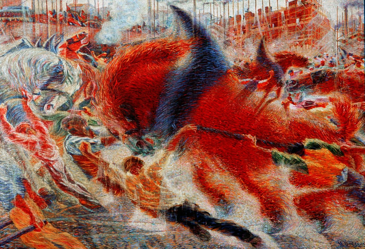  بواسطة Umberto Boccioni