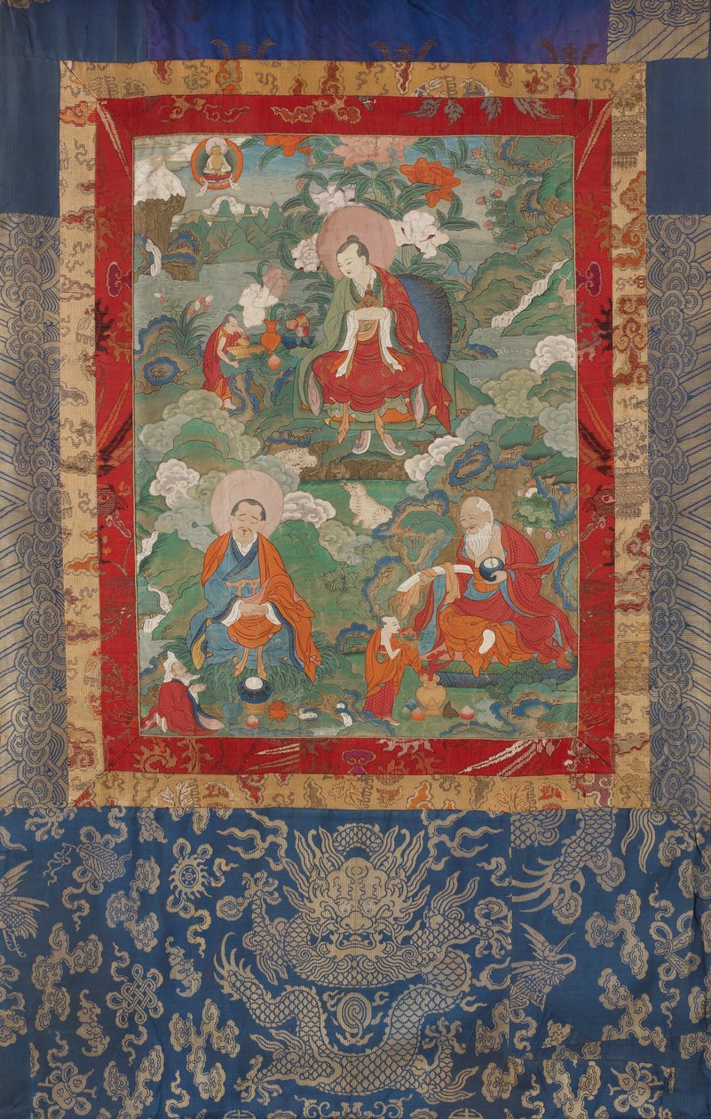 Arhats Rahula و Cudapanthaka و Pindola بواسطة غير معروف غير معروف