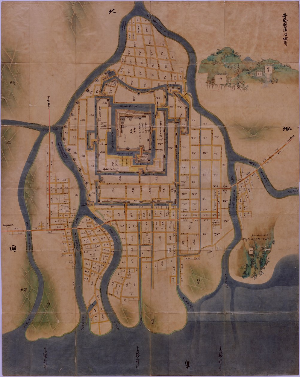 قلعة هيروشيما تاون 1644 بواسطة غير معروف غير معروف