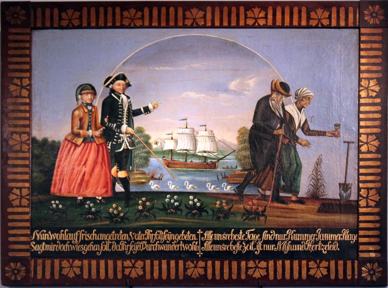 المرور عبر Glass Globe ؛ رمزية المرور عبر الحياة بواسطة غير معروف غير معروف
