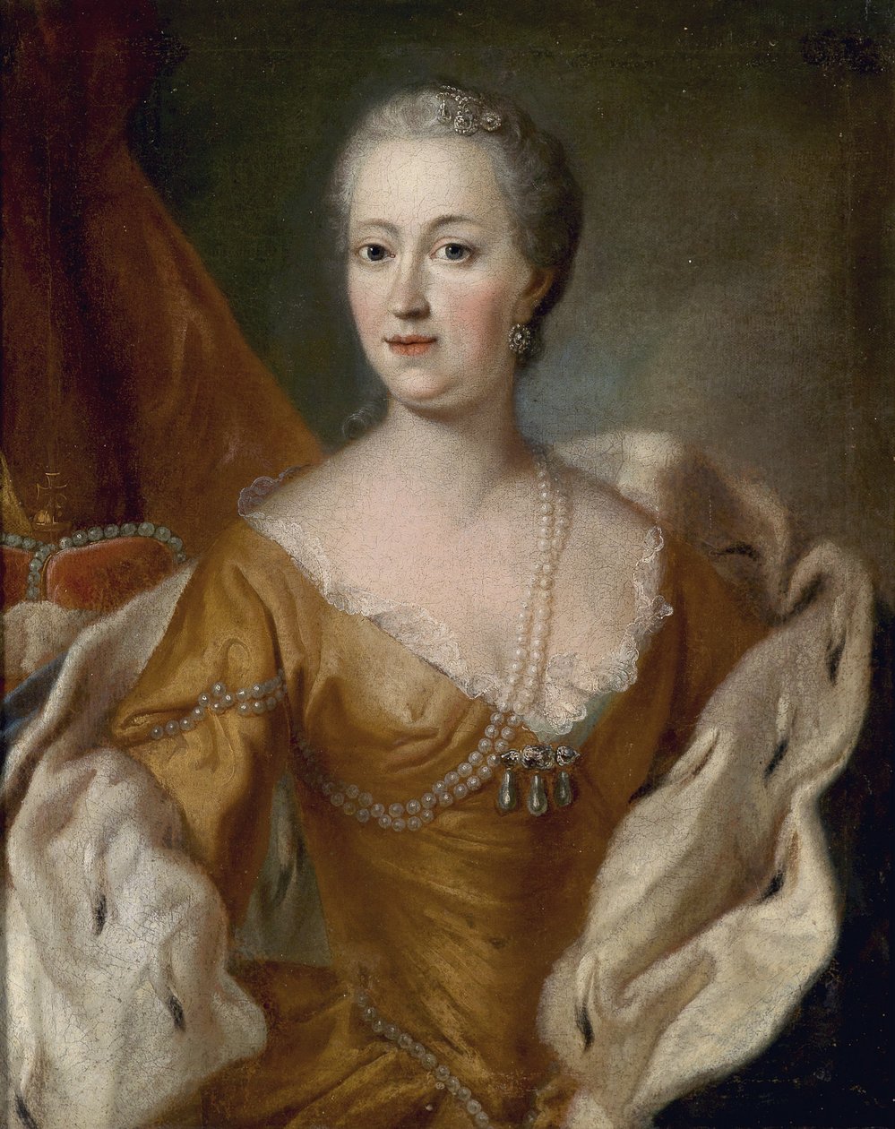 صورة ماريا تيريزا (1717-1780) بواسطة غير معروف غير معروف