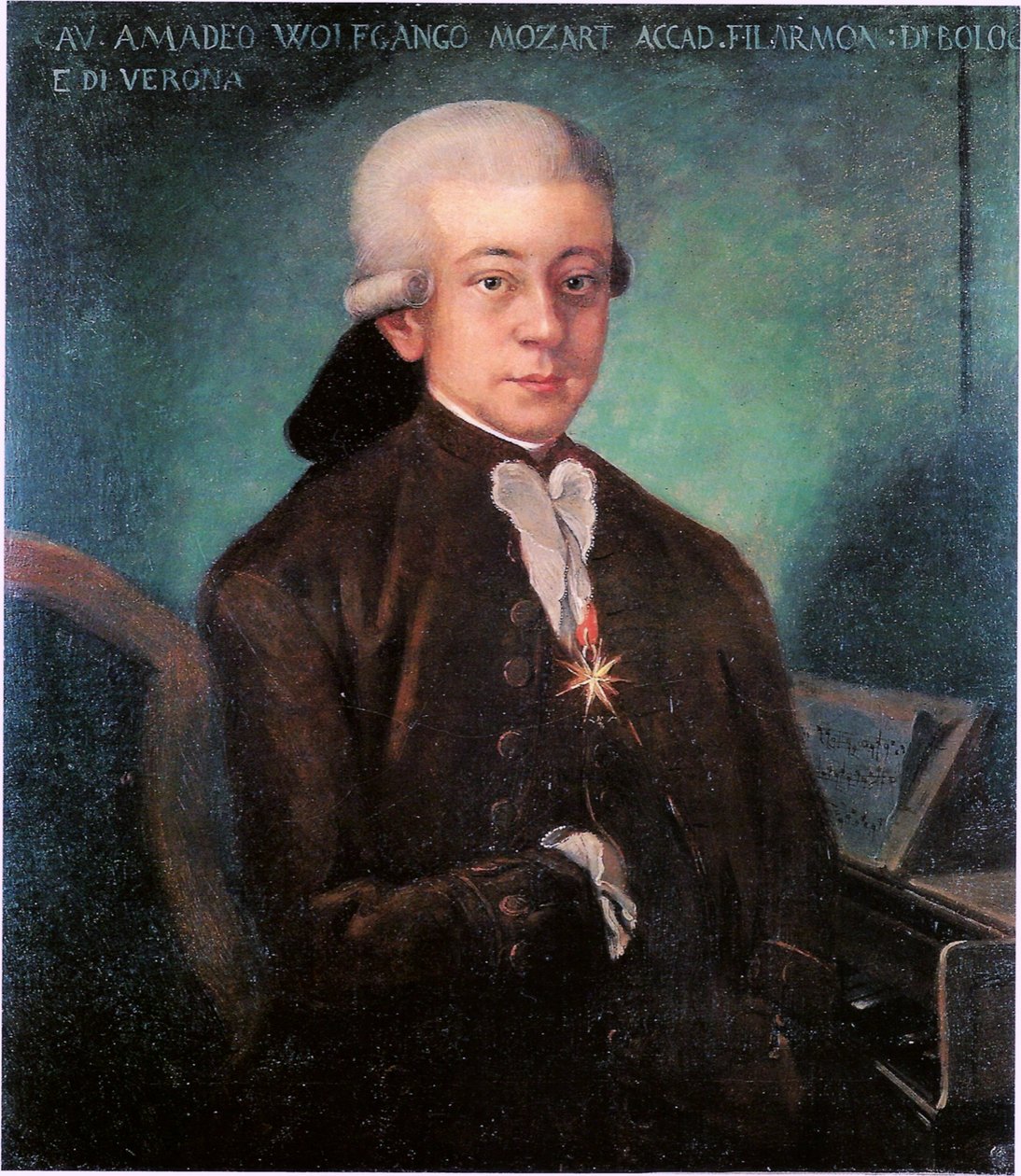 صورة موزارت (1756-1791) بواسطة غير معروف غير معروف