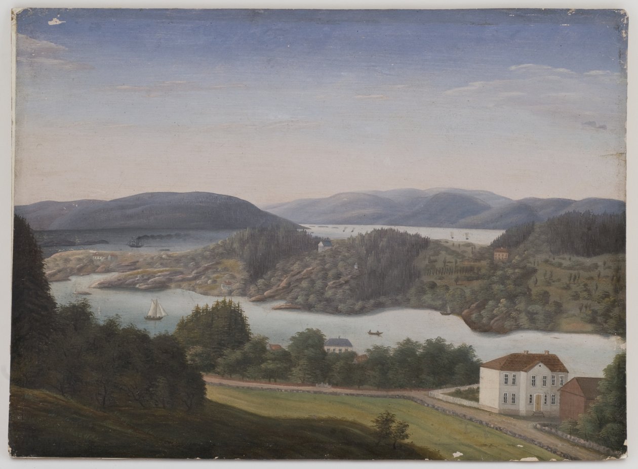 عرض من Schafteløkken نحو Bygdøy بواسطة غير معروف غير معروف