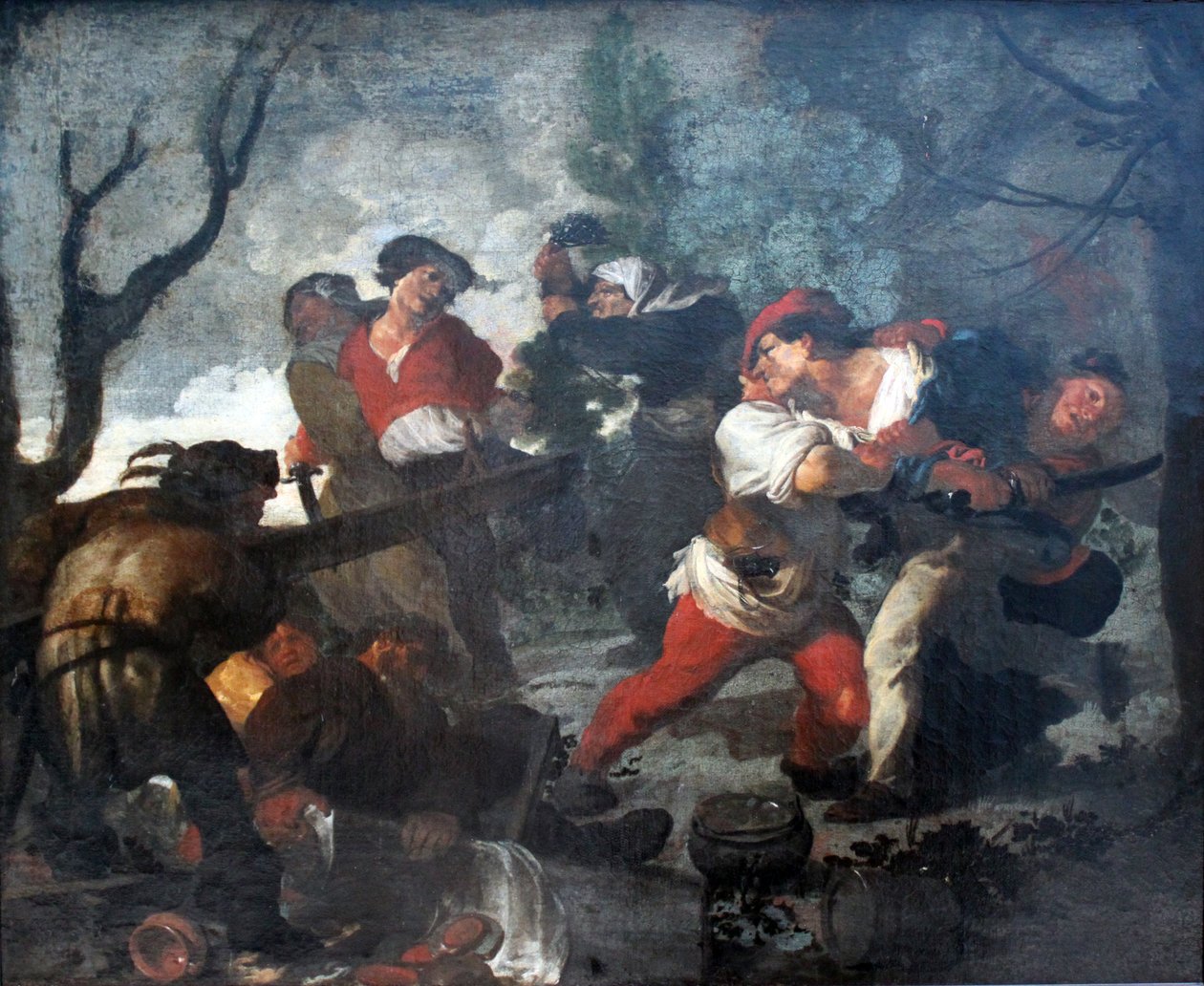 نزاع الفلاحين بواسطة غير معروف غير معروف