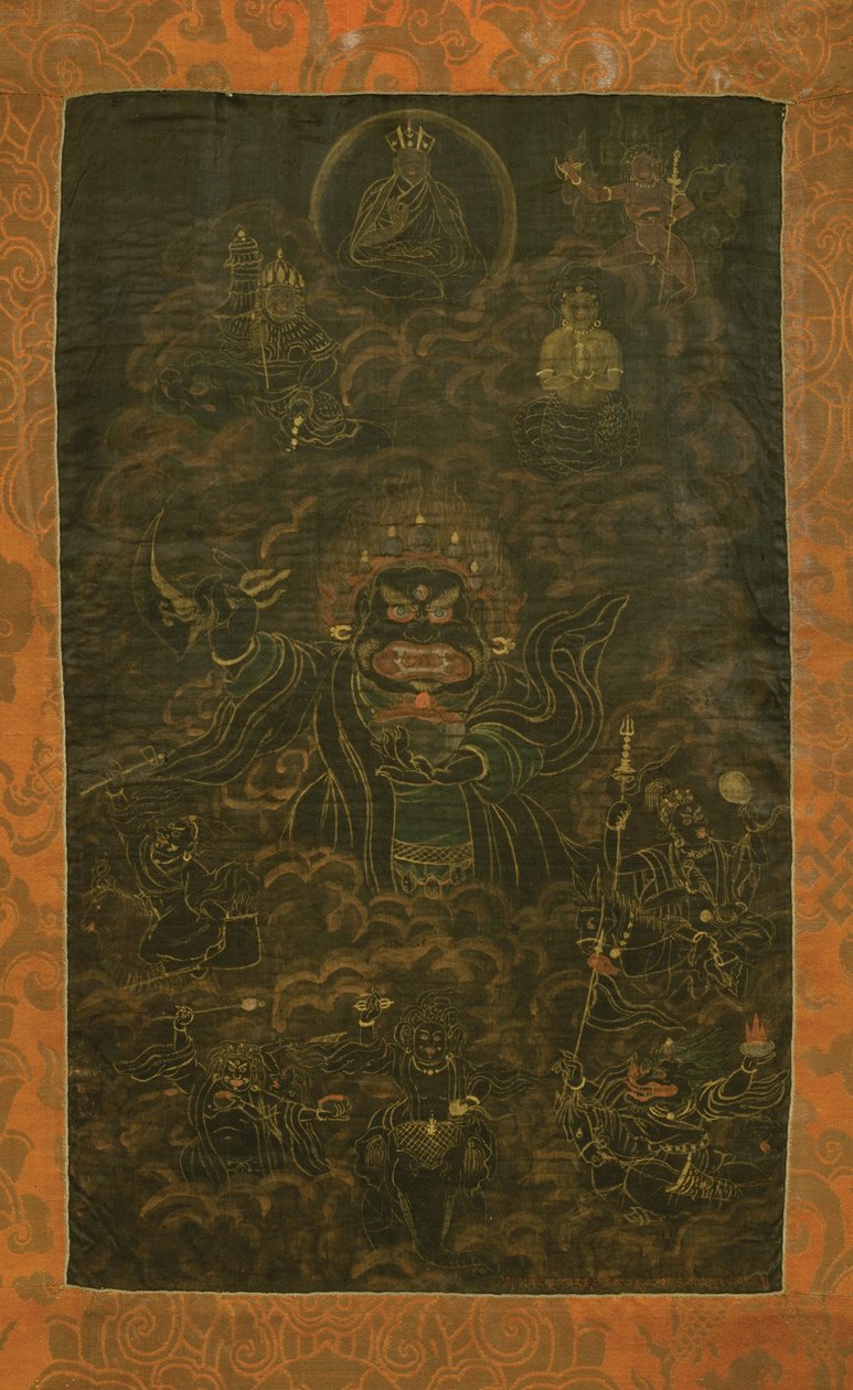 العباءة السوداء Mahakala أو Bernag Chen بواسطة غير معروف غير معروف