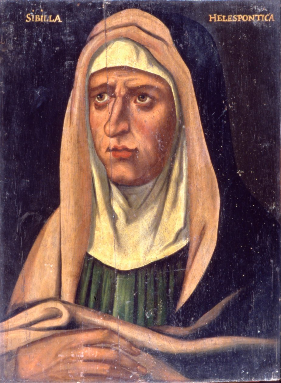 البريطانية - Hellespontic Sibyl بواسطة غير معروف غير معروف