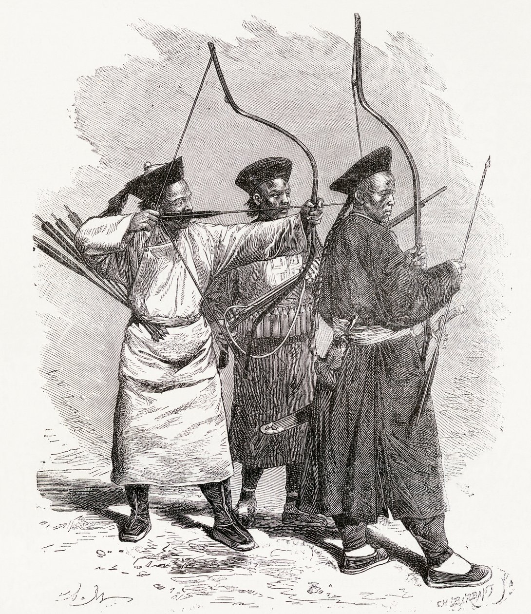 الرماة الصينيون ، 1878 بواسطة غير معروف غير معروف