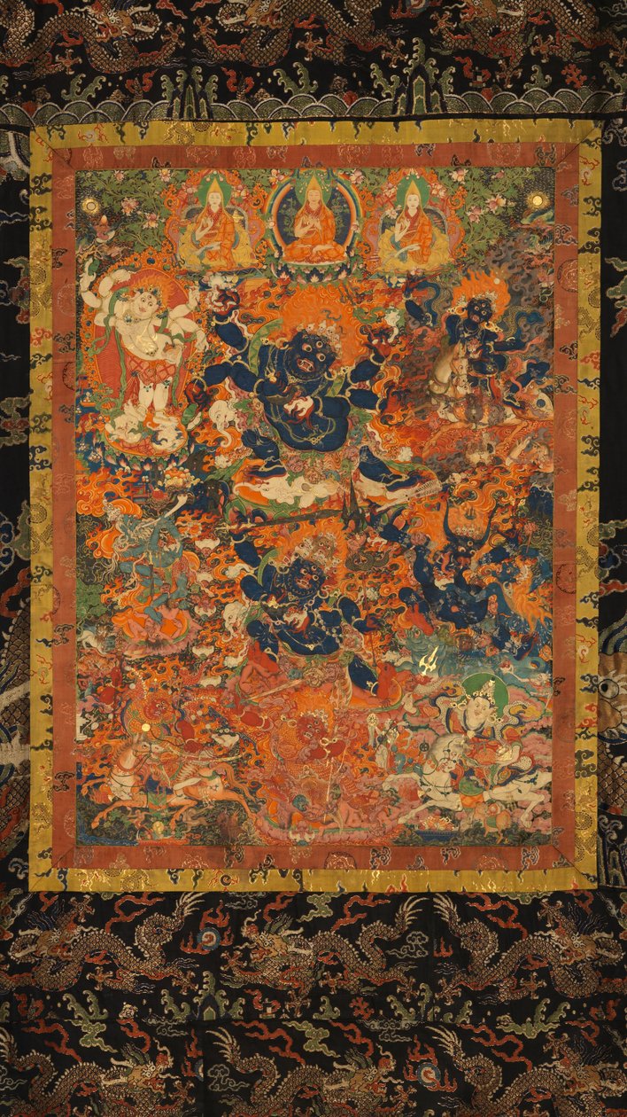 أشكال متنوعة من Mahakala وغيرها من حماة بواسطة غير معروف غير معروف