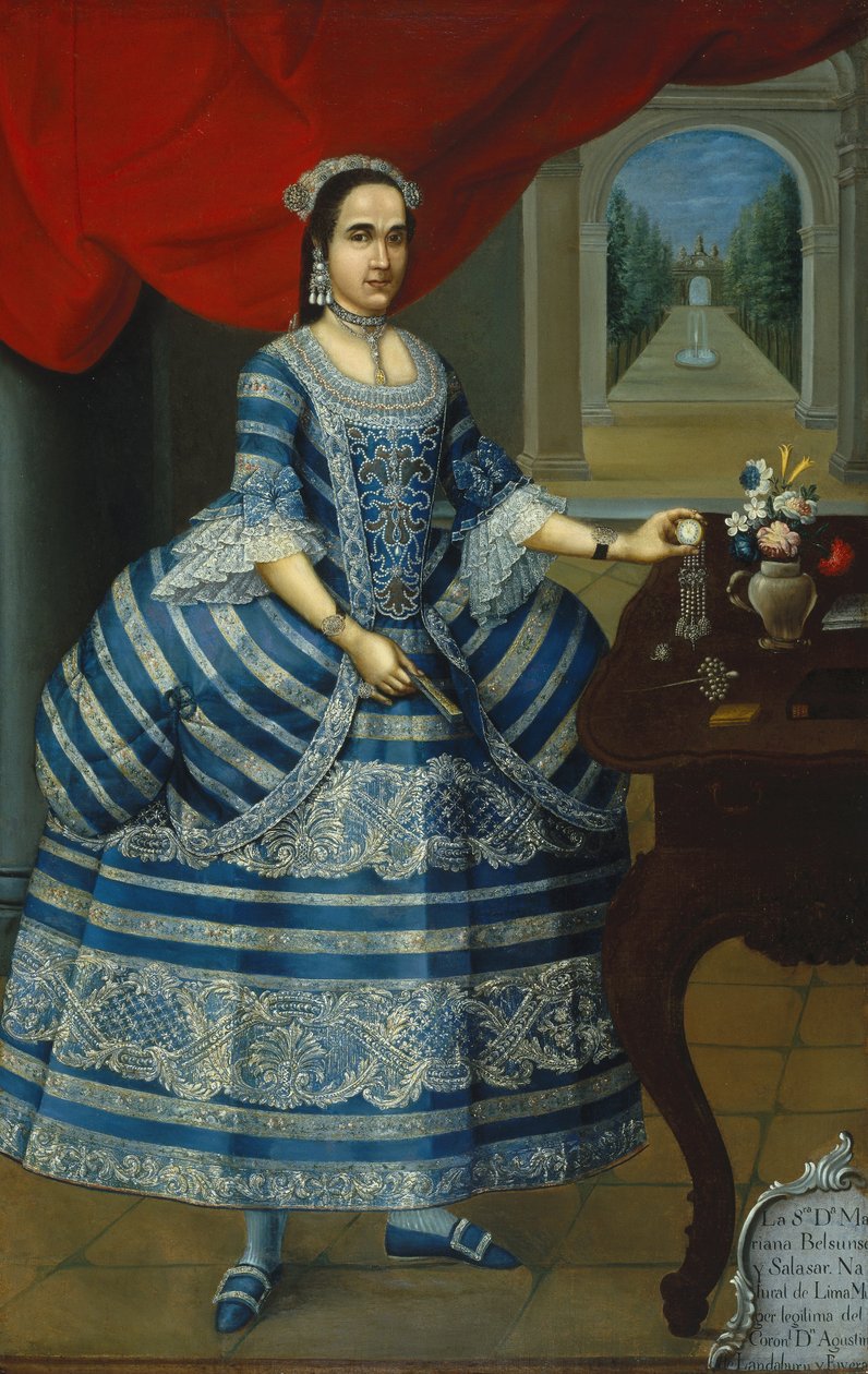 Dona Mariana Belsunse and Salasar بواسطة غير معروف غير معروف