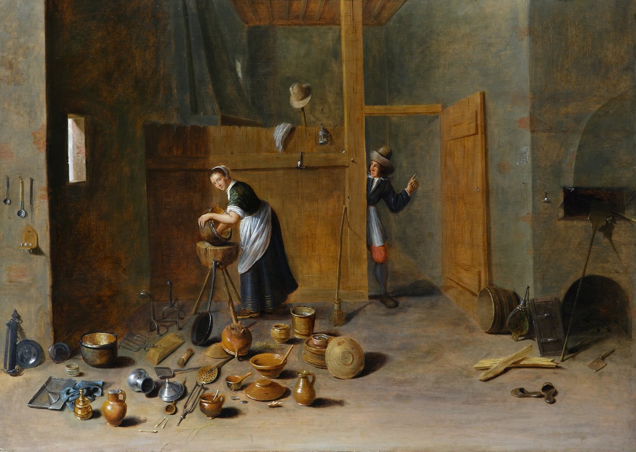 الهولندية - Scullery Maid بواسطة غير معروف غير معروف