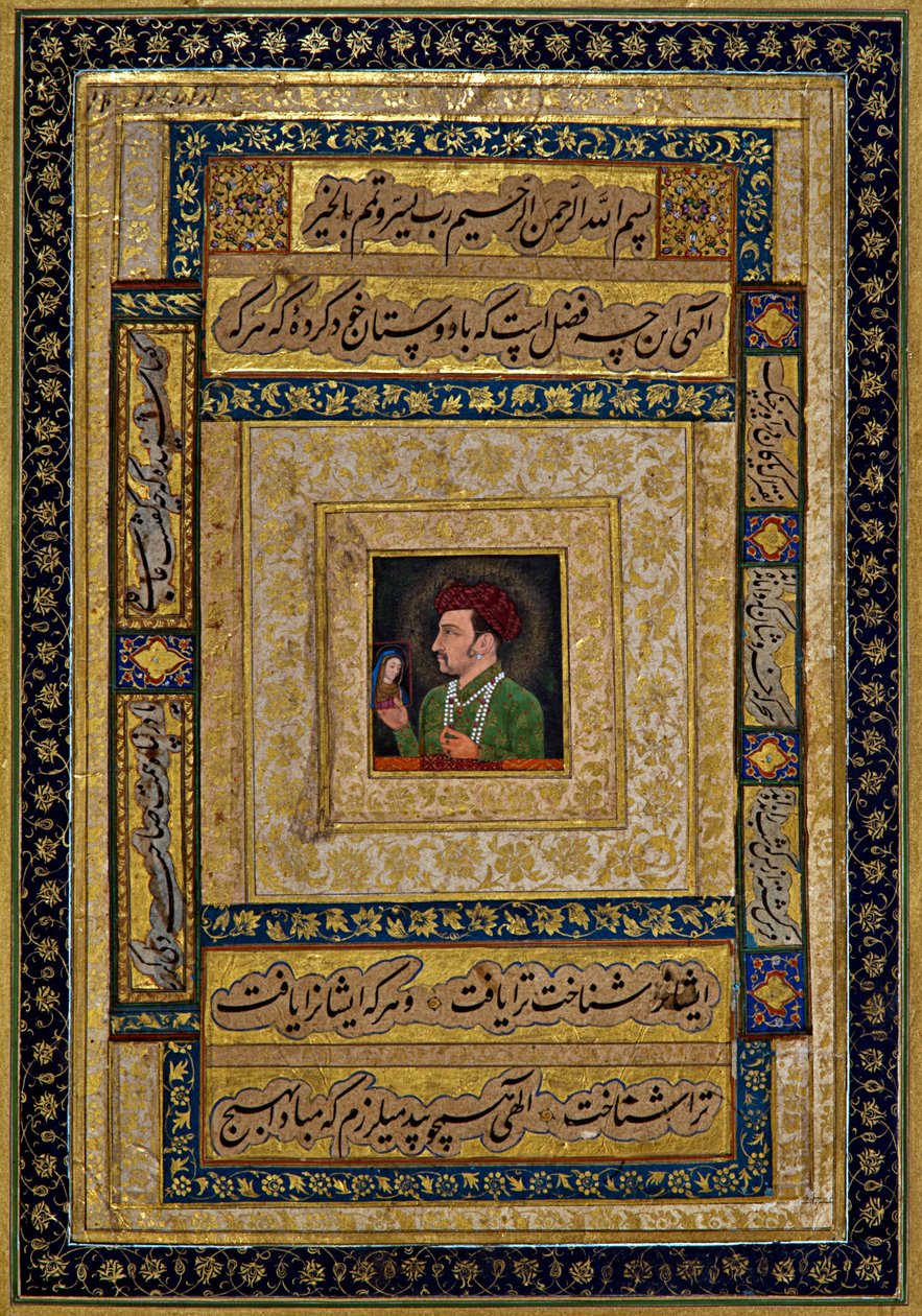 "جهانكير" يحمل صورة مادونا بواسطة غير معروف غير معروف