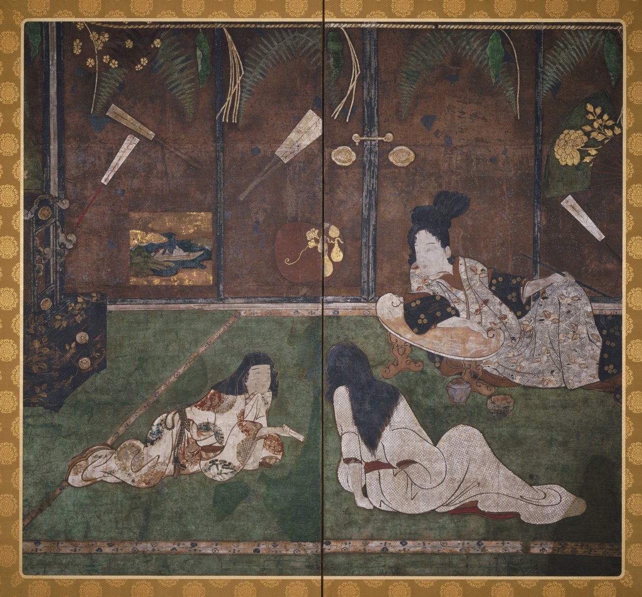اليابانية رسول الحب (Fumitsukai bybu-e) بواسطة غير معروف غير معروف