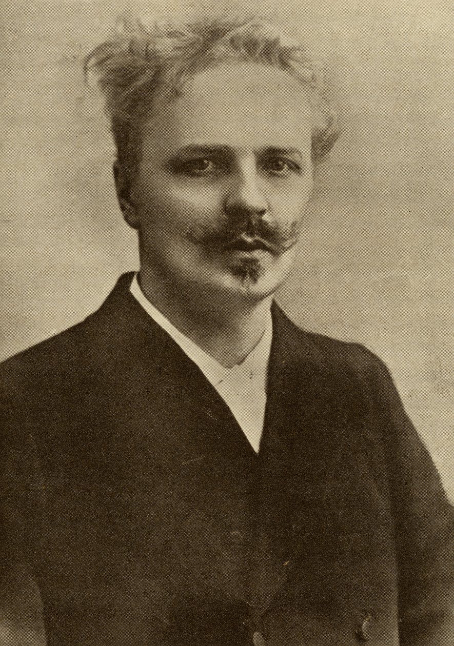 يوهان أوغست ستريندبرج (1849-1912) بواسطة غير معروف غير معروف