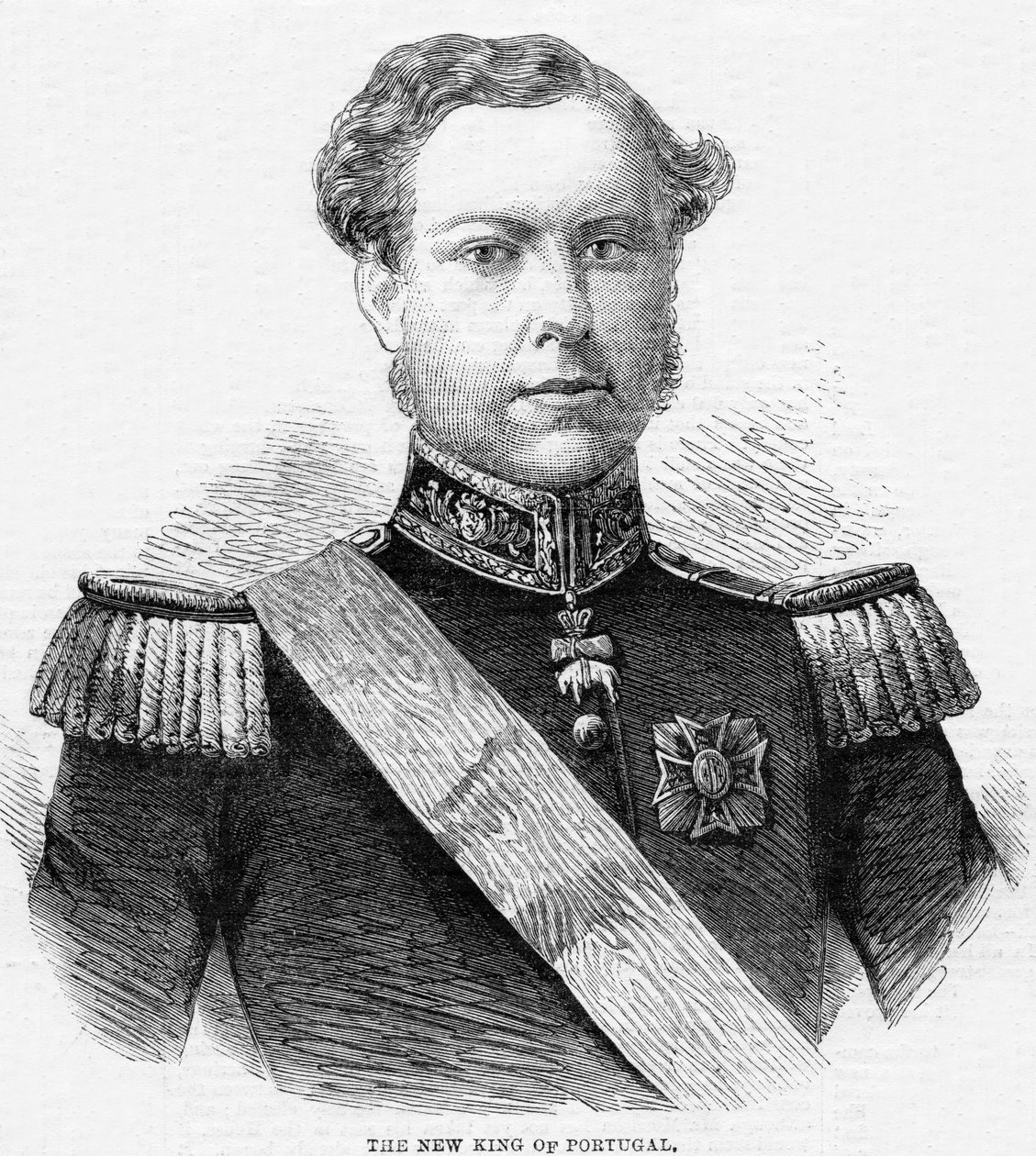 لويس الأول ، ملك البرتغال ، من "أخبار لندن المصورة" ، 23 نوفمبر 1861 بواسطة غير معروف غير معروف