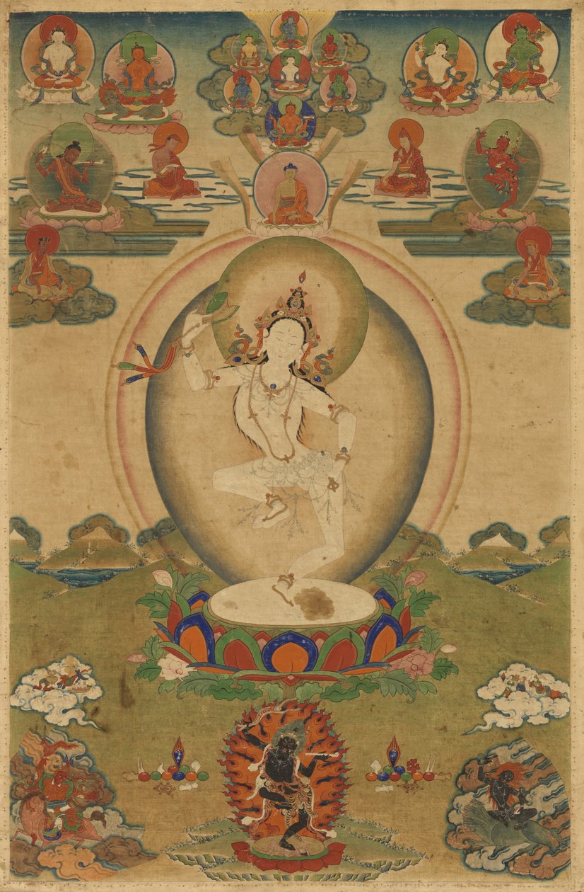 Machig Labdron ، يوغيني التبت بواسطة غير معروف غير معروف