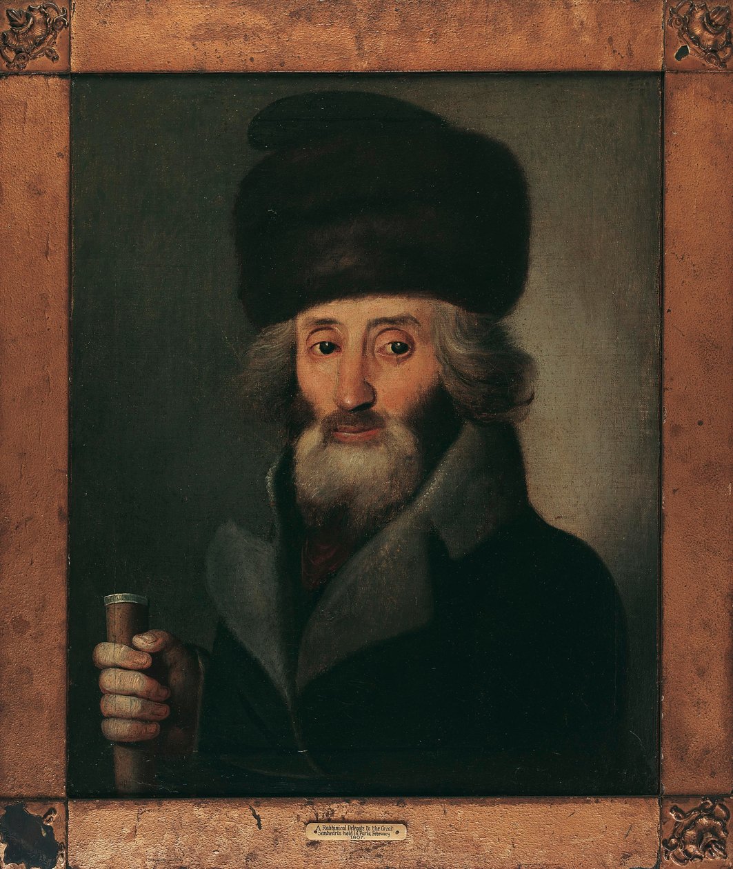 المندوب الحاخام إلى سانهدرين الكبرى ، 1807 بواسطة غير معروف غير معروف