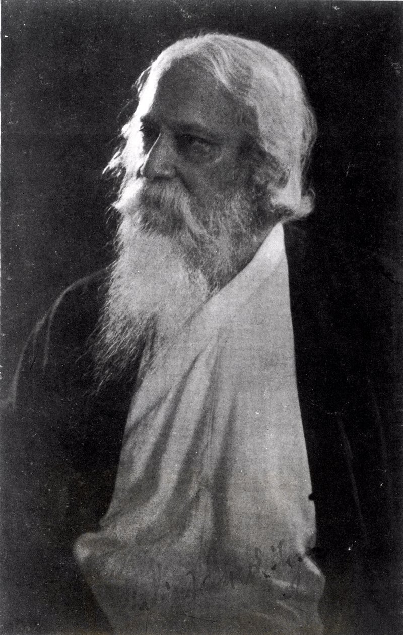 السير رابيندراناث طاغور (1861-1941) (صورة بوند) بواسطة غير معروف غير معروف