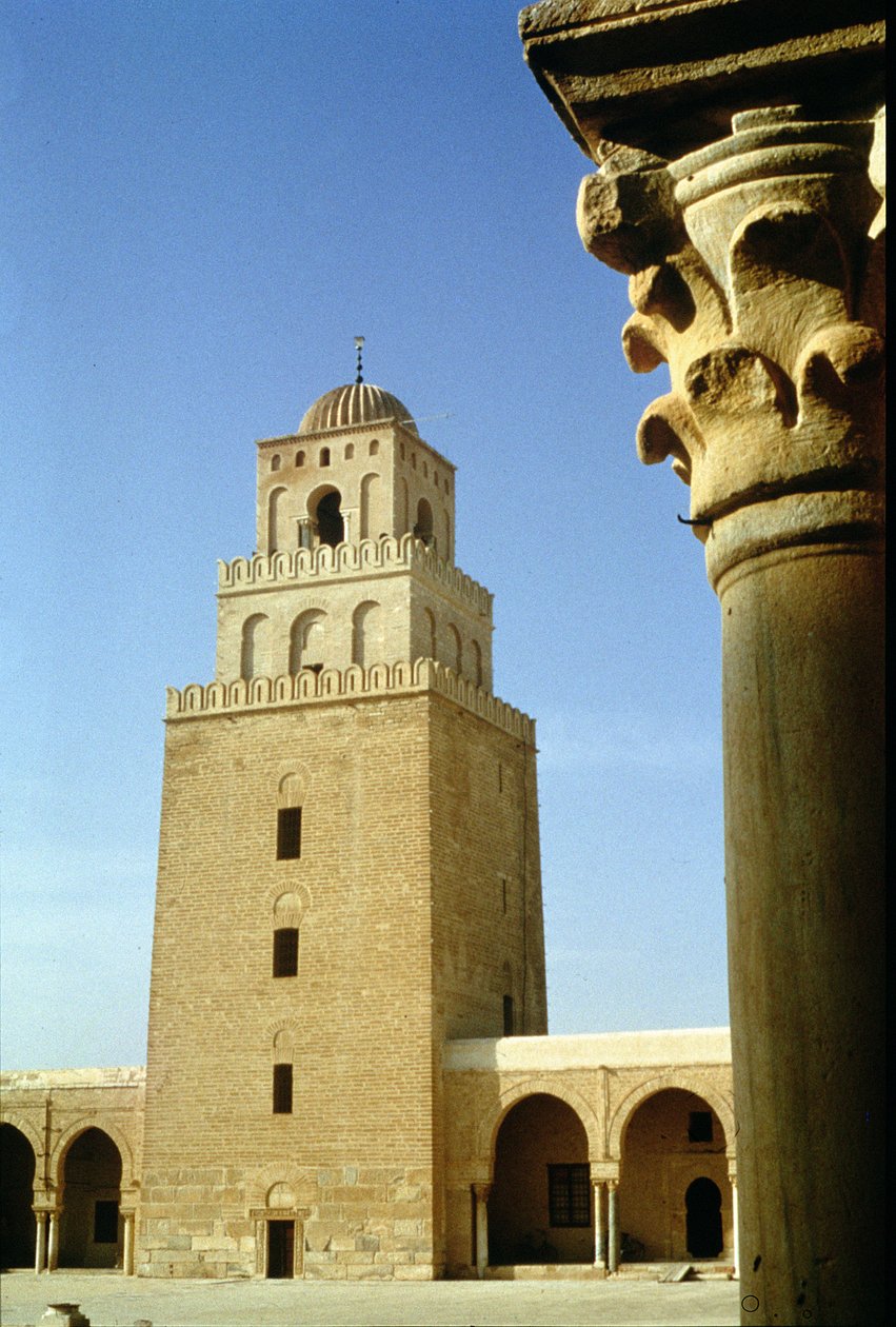 الجامع الكبير ، الأغالبة ، 836-875 م بواسطة غير معروف غير معروف