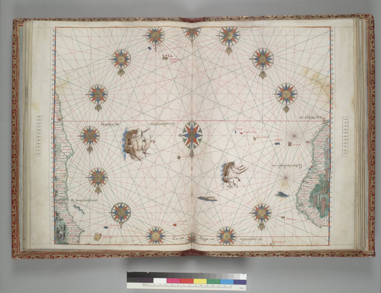 فالارد أطلس 1547 6 البرازيل أفريقيا المحيط الأطلسي بواسطة غير معروف غير معروف