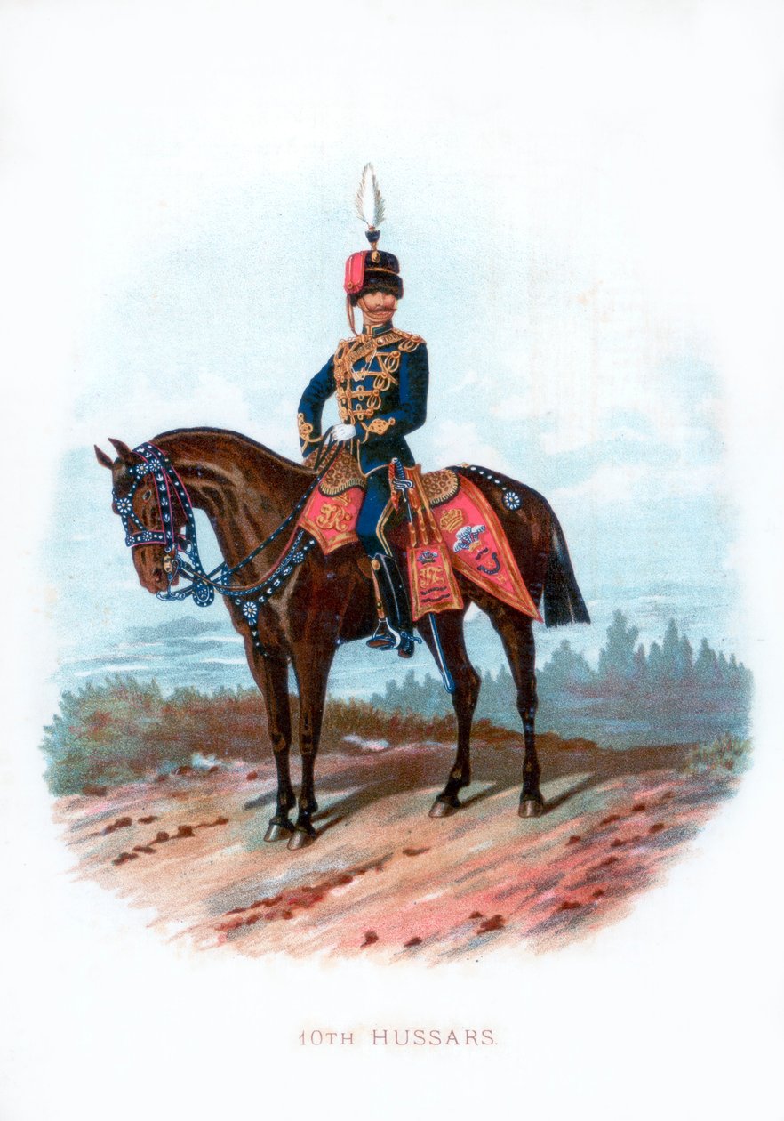 الفرسان العاشر ، 1889 بواسطة غير معروف