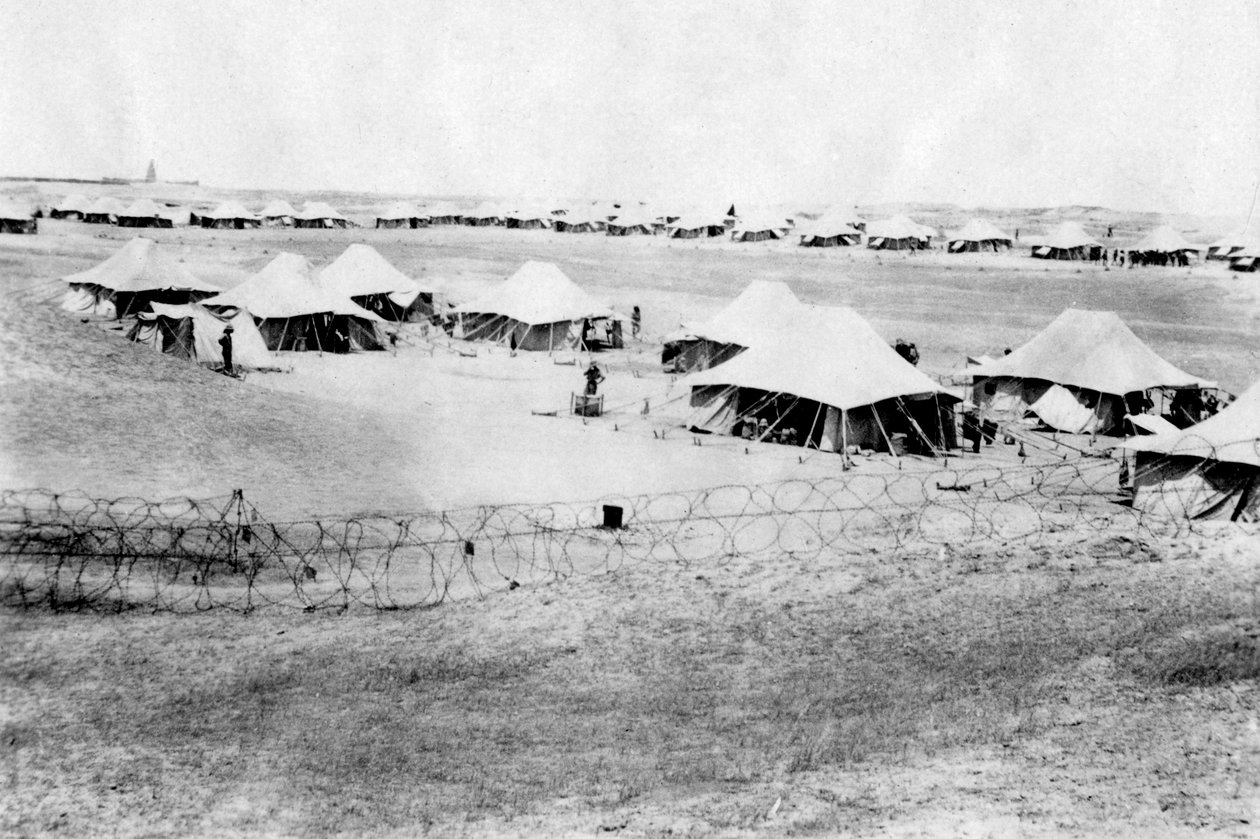 15 معسكر كتيبة RWR ، سامراء ، بلاد ما بين النهرين ، 1918 بواسطة غير معروف
