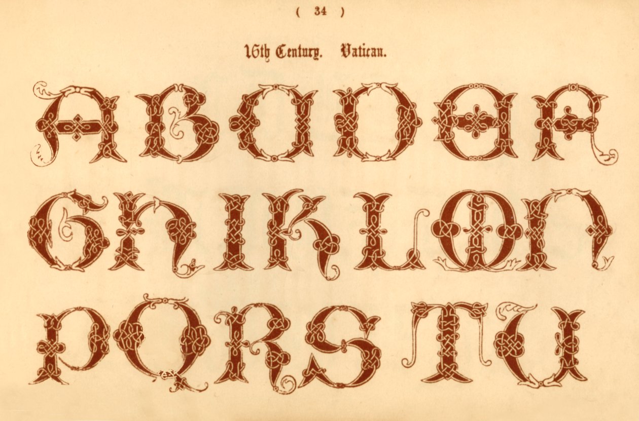 القرن السادس عشر. الفاتيكان ، 1862 بواسطة غير معروف