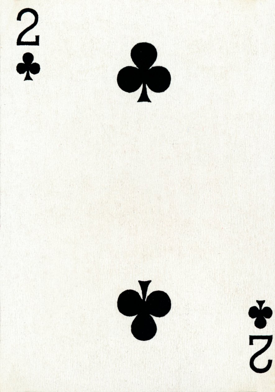 اثنان من الأندية من مجموعة أوراق لعب Goodall & Son Ltd. ، c1940 بواسطة غير معروف