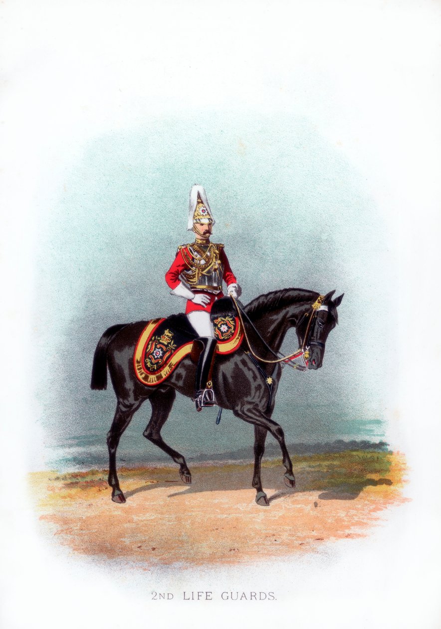 حراس الحياة الثانيون ، 1888 بواسطة غير معروف