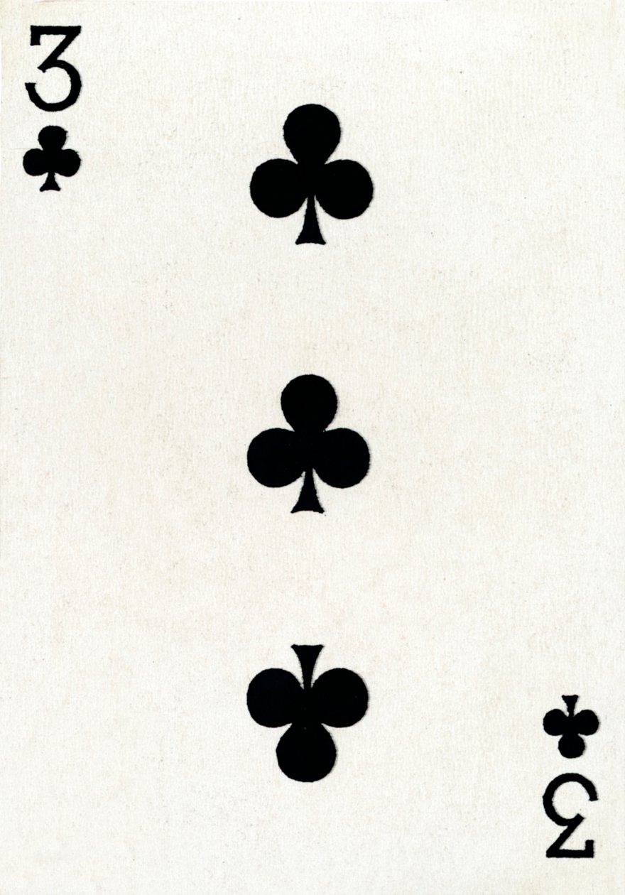 3 أندية من مجموعة أوراق لعب Goodall & Son Ltd.، c1940 بواسطة غير معروف