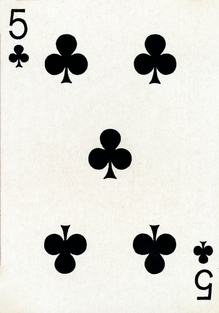 5 أندية من مجموعة أوراق لعب Goodall & Son Ltd.، c1940 بواسطة غير معروف