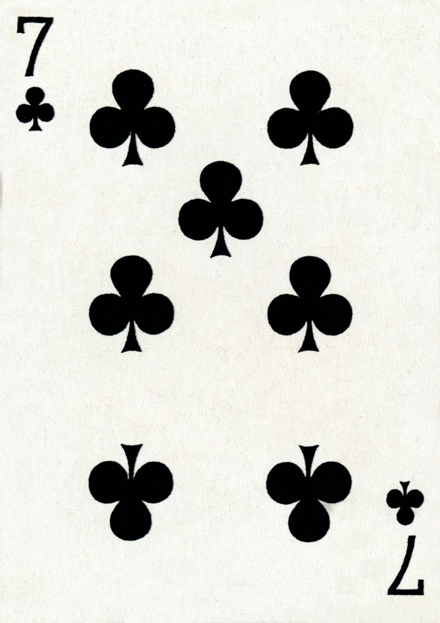 7 أندية من مجموعة أوراق لعب Goodall & Son Ltd. ، c1940 بواسطة غير معروف