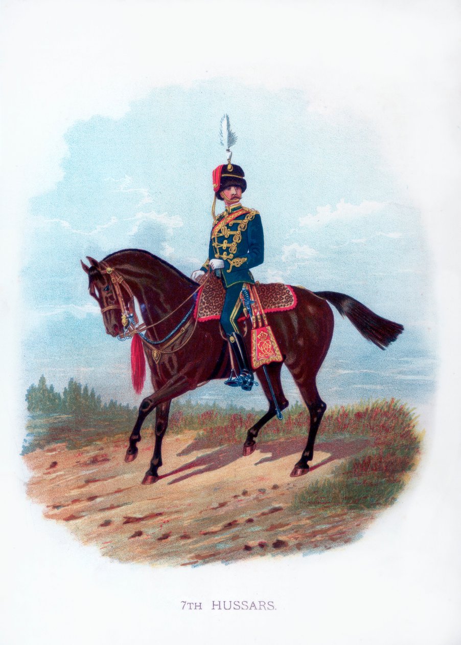 الفرسان السابع ، 1889 بواسطة غير معروف