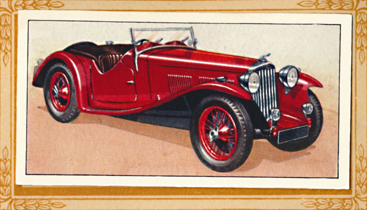 AC Sports ذات المقعدين ، c1936 بواسطة غير معروف