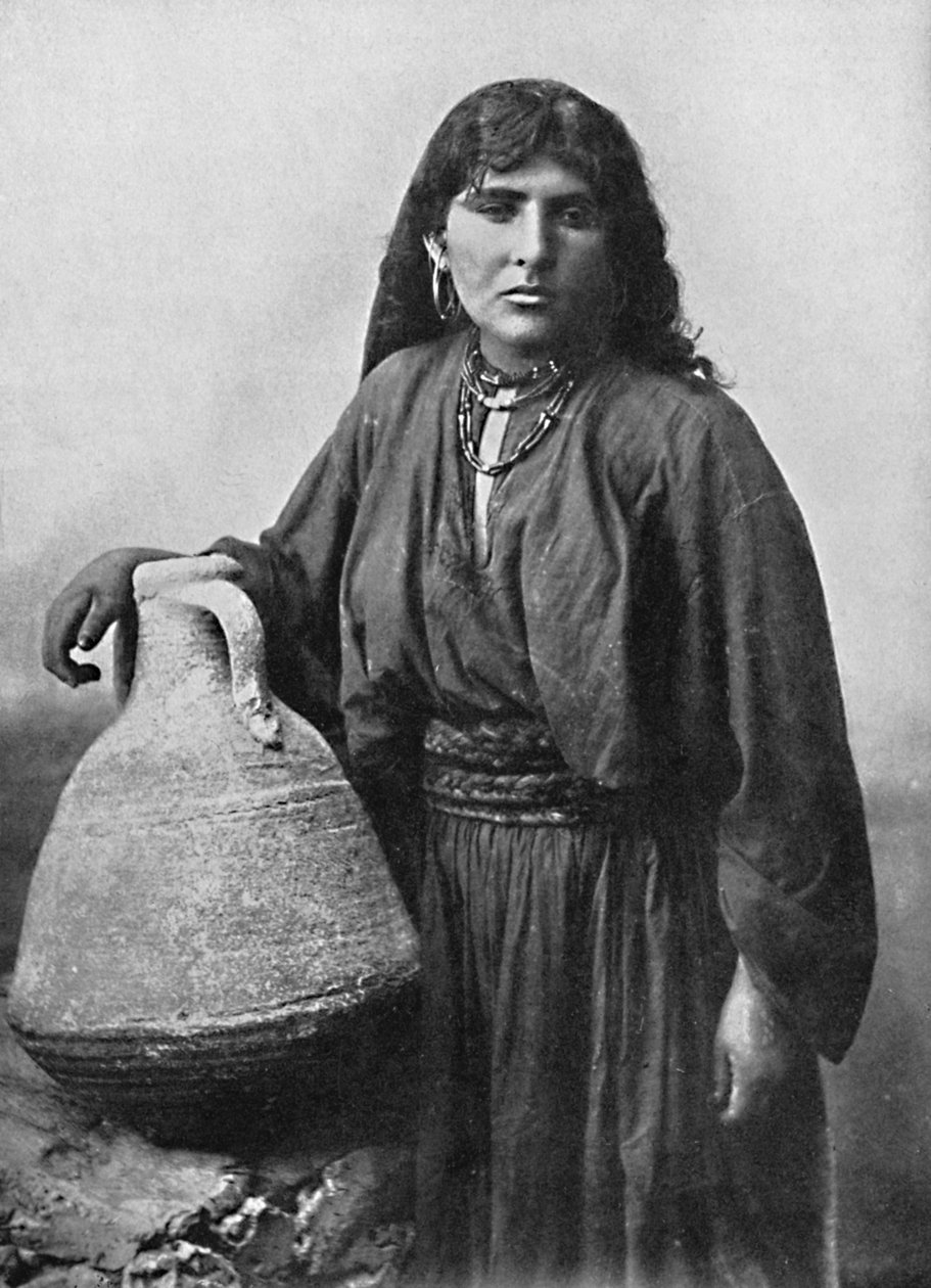 امرأة بدوية ، مصر ، 1912 بواسطة غير معروف
