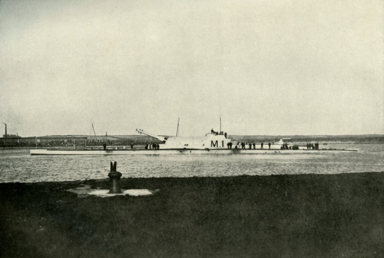 غواصة بريطانية سوبر ، 1914-1918 ، 1919. بواسطة غير معروف