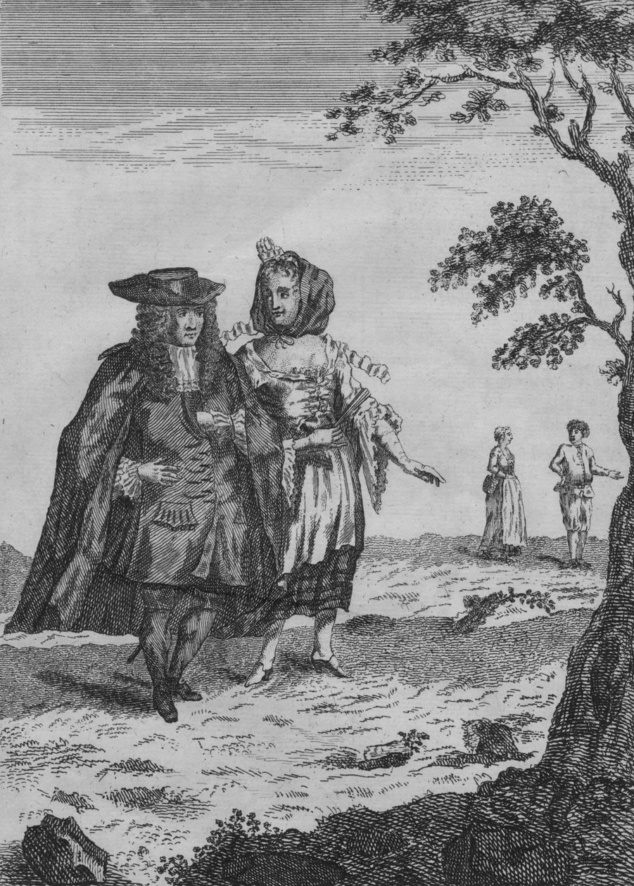 برجوماستر وزوجته ، أواخر القرن السابع عشر وأوائل القرن الثامن عشر بواسطة غير معروف