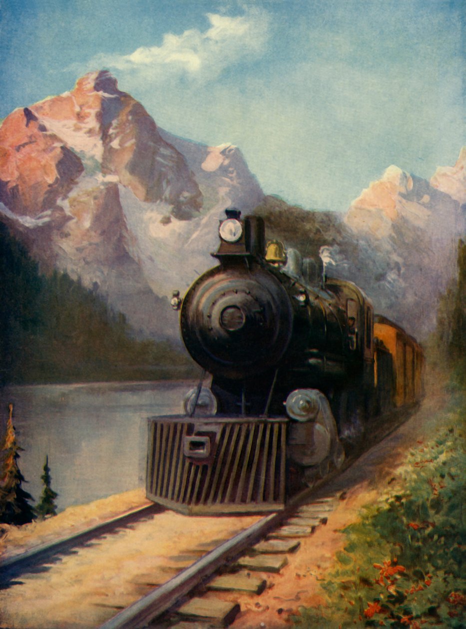 A Canadian Pacific Transcontinental Express ، 1930. بواسطة غير معروف