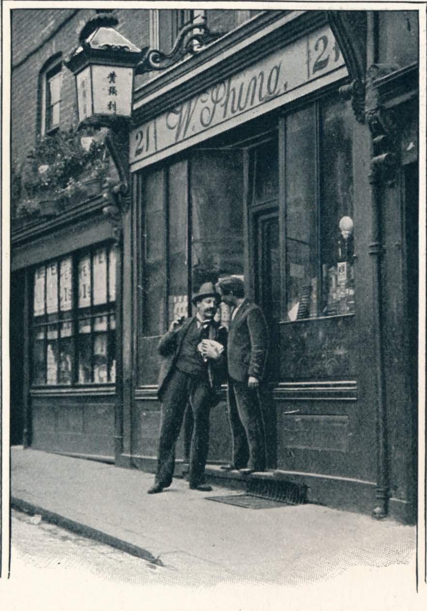 متجر صيني ، لايمهاوس ، لندن ، c1900 1901 بواسطة غير معروف