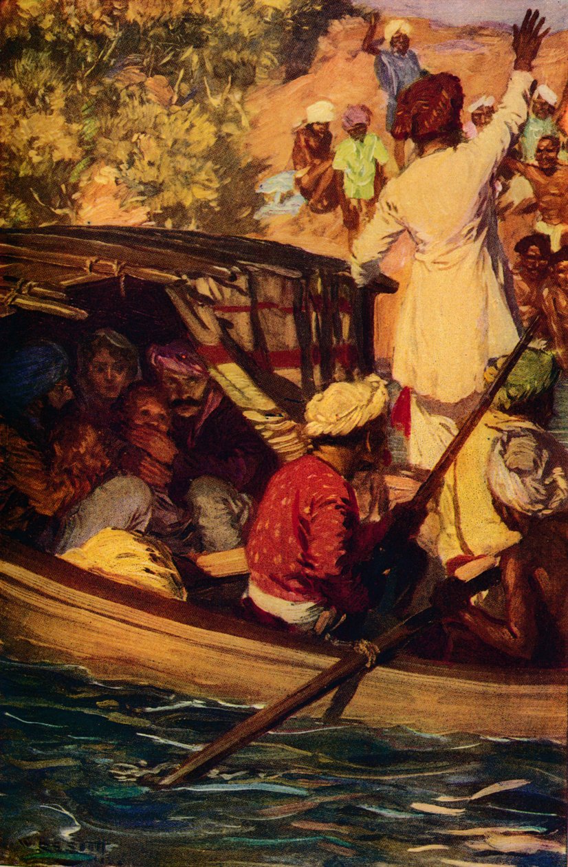 لحظة حاسمة ، c1857 c1912 بواسطة غير معروف