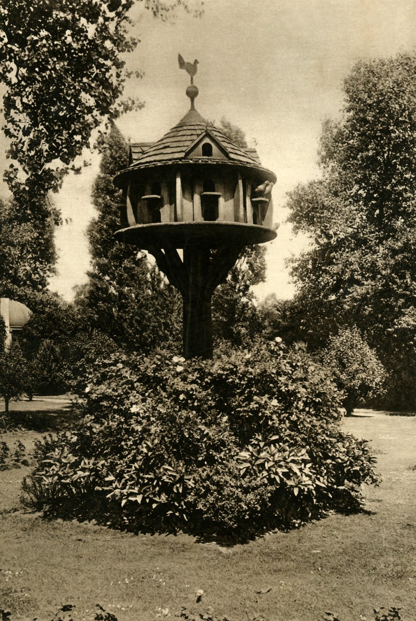 A Dovecote - في حديقة Dowager Marchioness of Bute ، سانت جونز لودج ، ريجنتس بارك ، 1920. بواسطة غير معروف