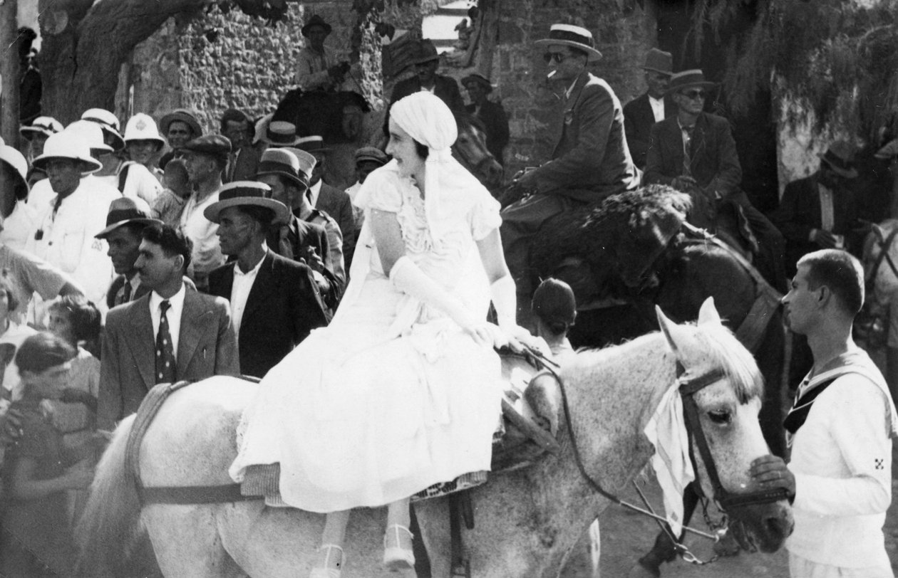 زفاف بحارة يونانيين ، بيلوس ، اليونان ، 1938 بواسطة غير معروف