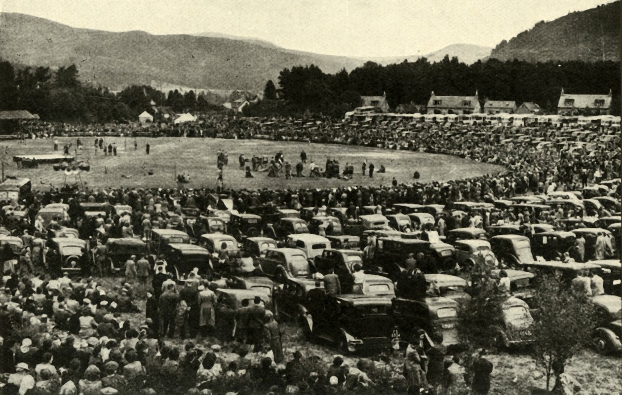 تجمع المرتفعات في Braemar ، c1948. بواسطة غير معروف