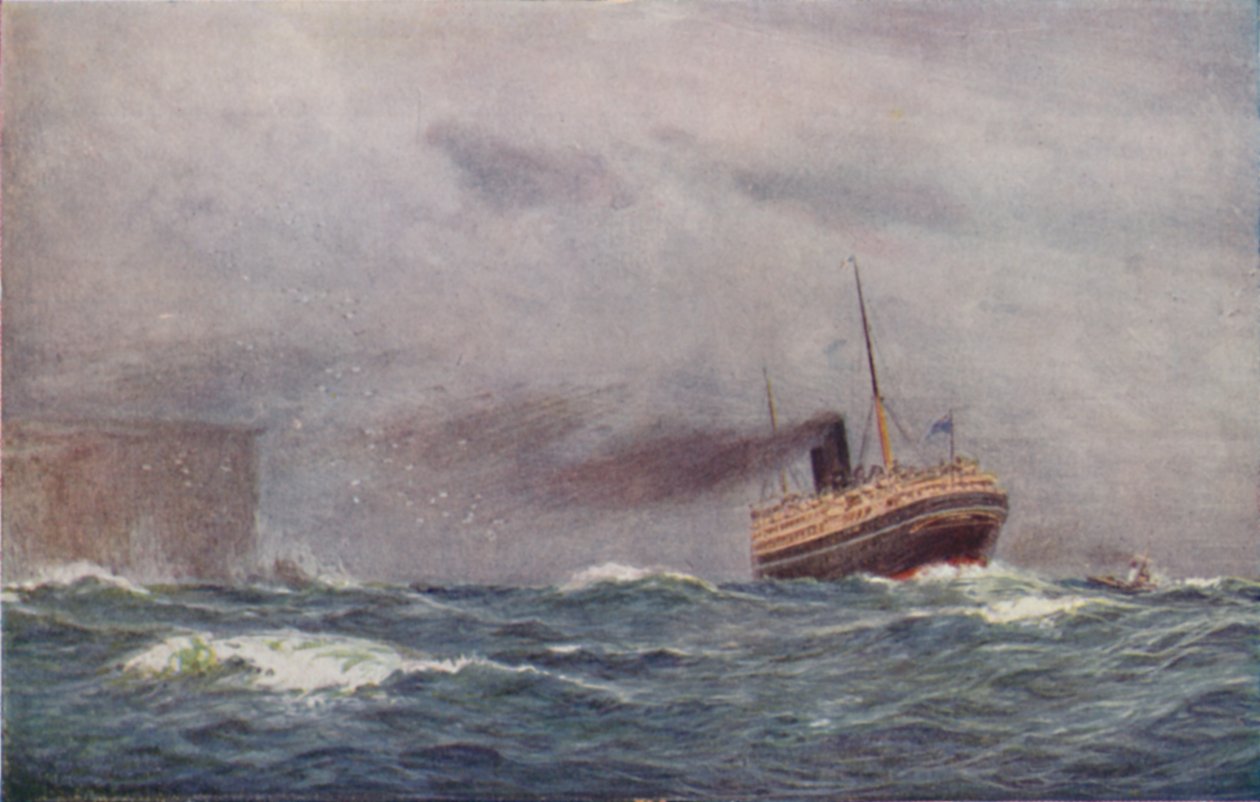 A Homeward Bound P. & O. Liner ، 1923. بواسطة غير معروف