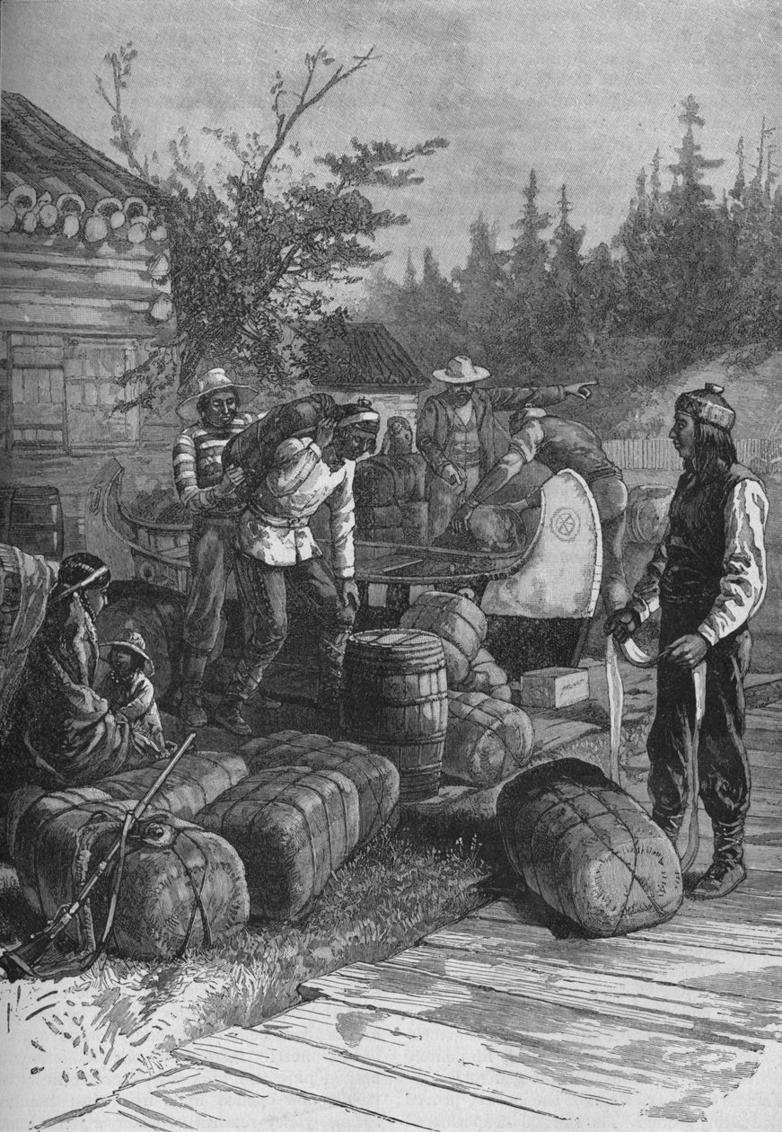 بريد شركة خليج هدسون ، 1902 بواسطة غير معروف