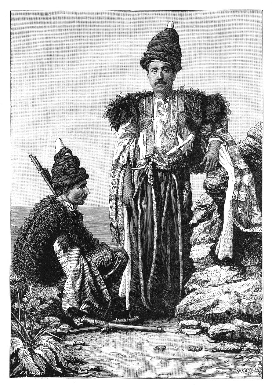 السادة الأكراد ، 1895 بواسطة غير معروف