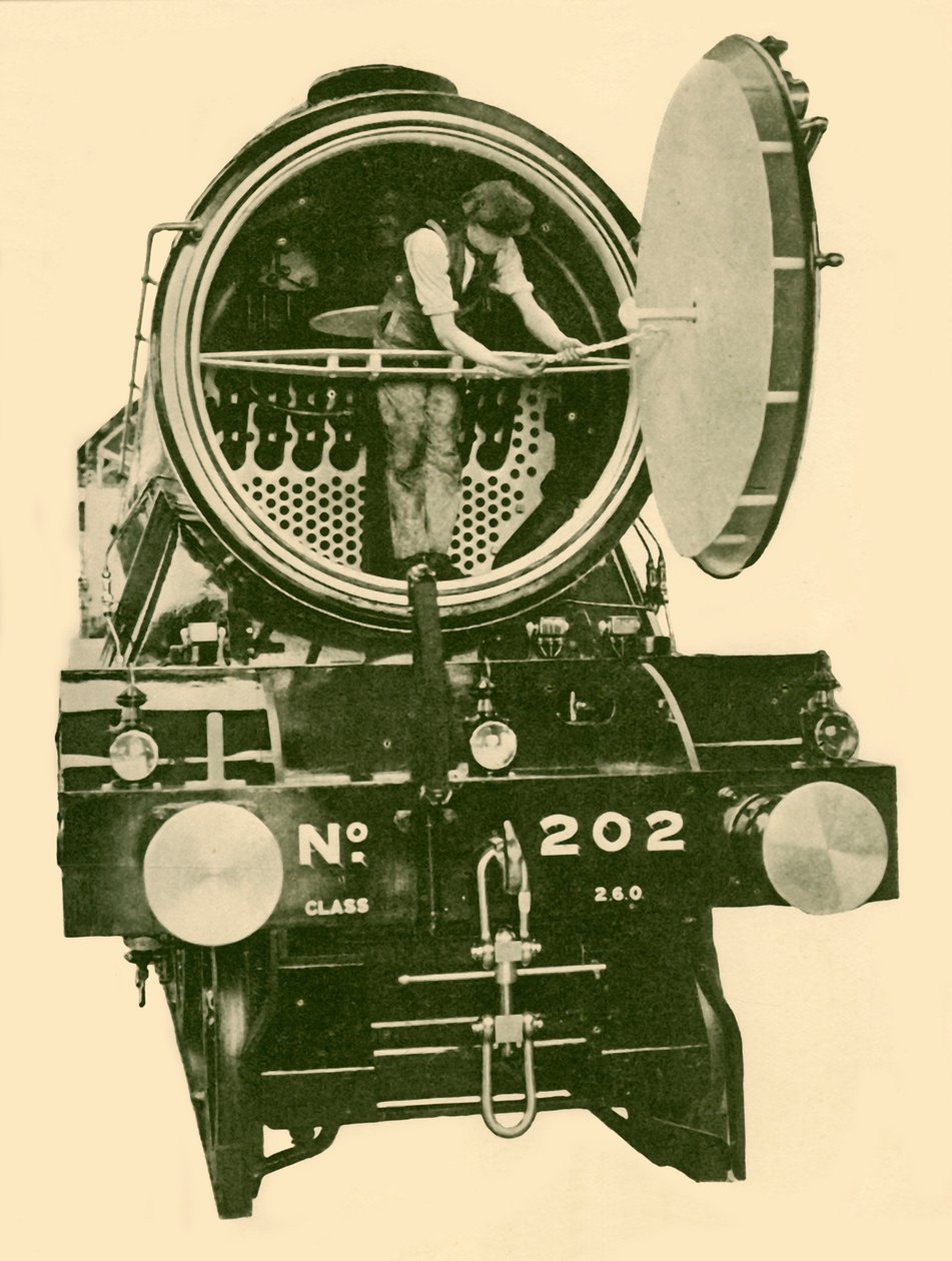 محرك مختلط في لندن وشمال شرق مع صندوق دخان مفتوح ، c1930. بواسطة غير معروف