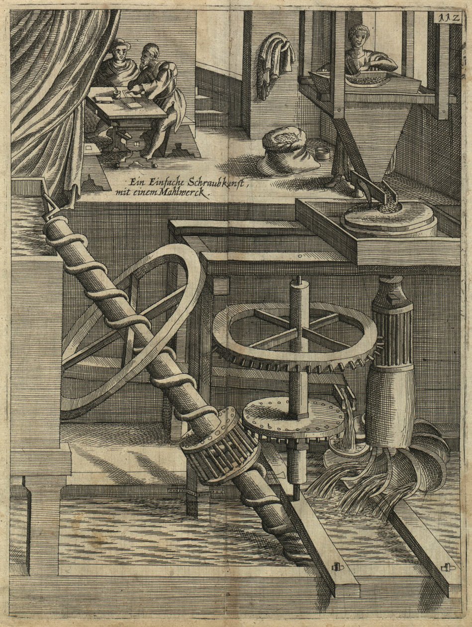 طاحونة مثل Perpetuum Mobile ، 1629 بواسطة غير معروف