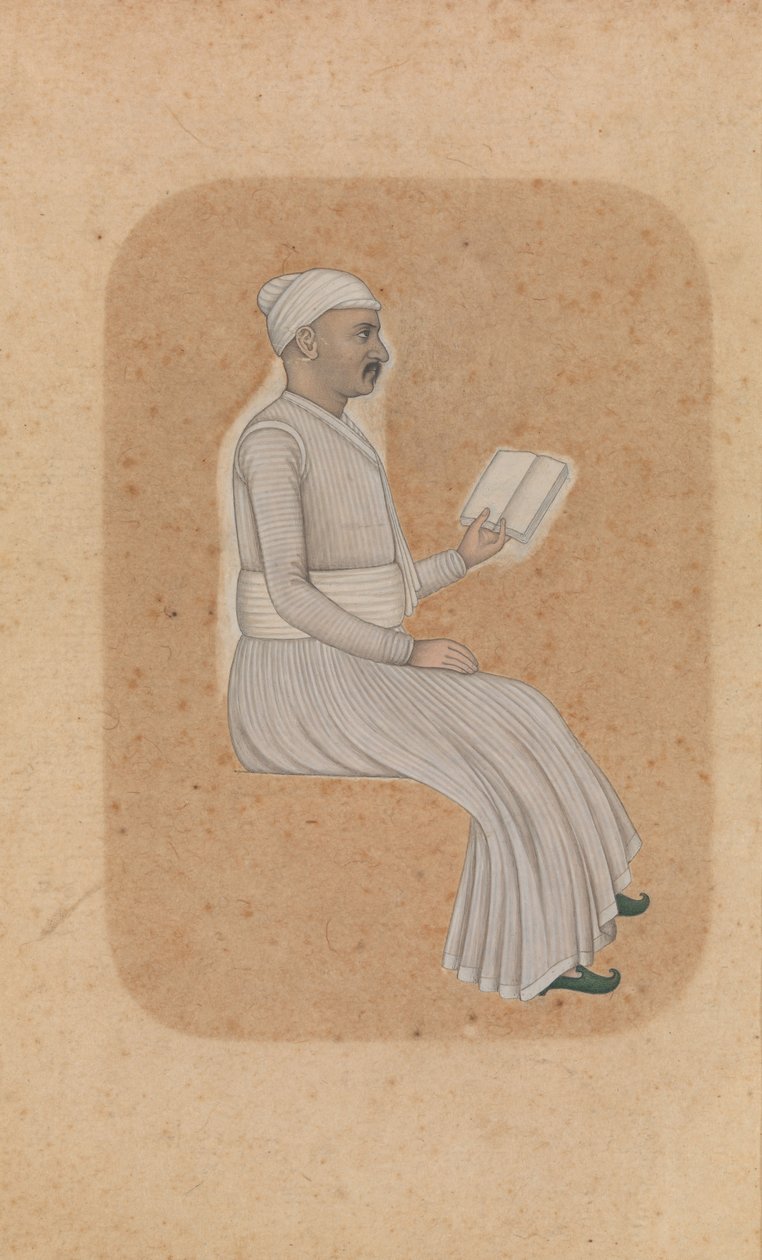 قراءة نبيلة ، كاليفورنيا. 1750-75. بواسطة غير معروف