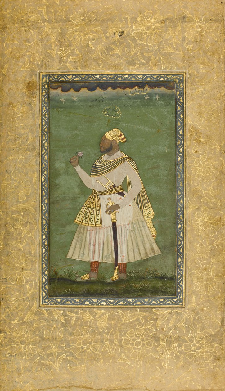 صورة لفرهاد خان ، حوالي ١٦٨٠. بواسطة غير معروف