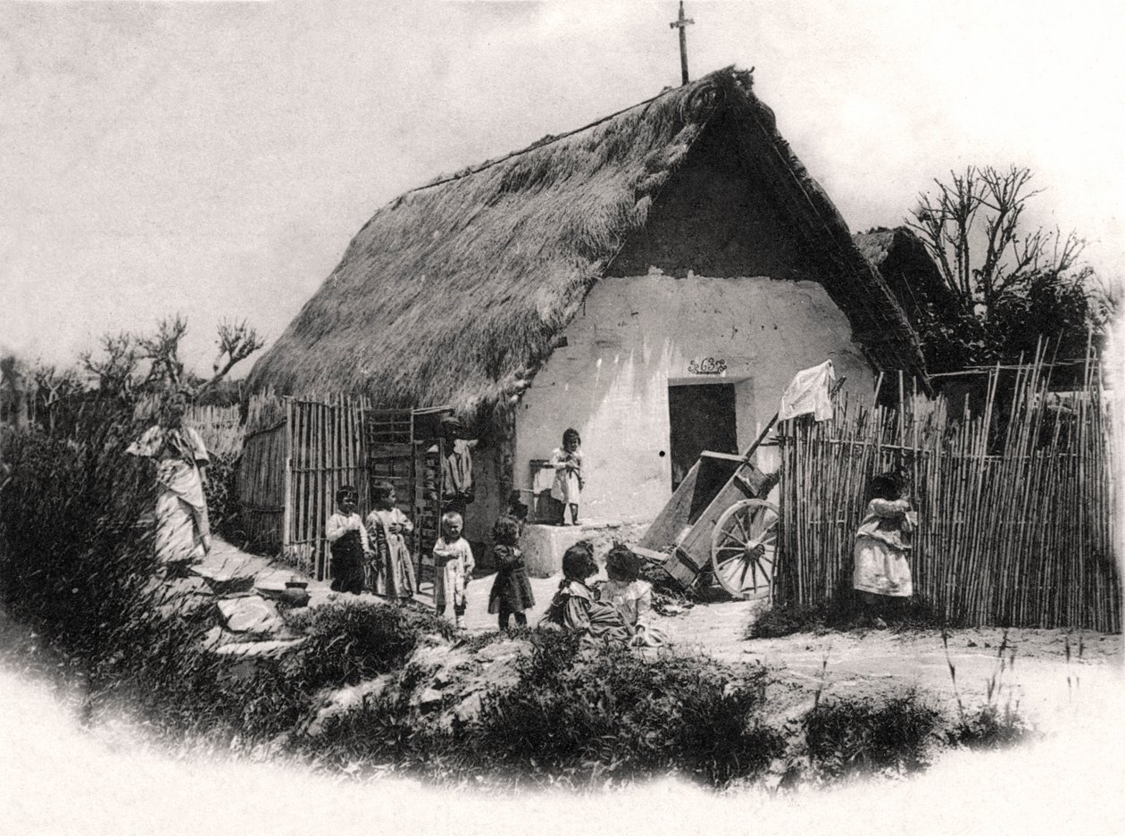 كوخ أمريكا الجنوبية ، ج 1900 بواسطة غير معروف
